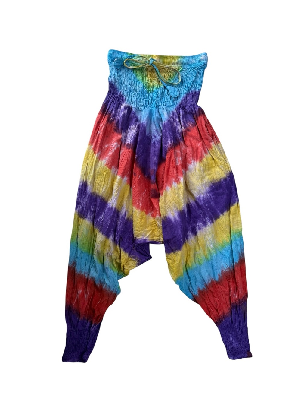 Rhea Comfy Harem Pants Tie dye One Size